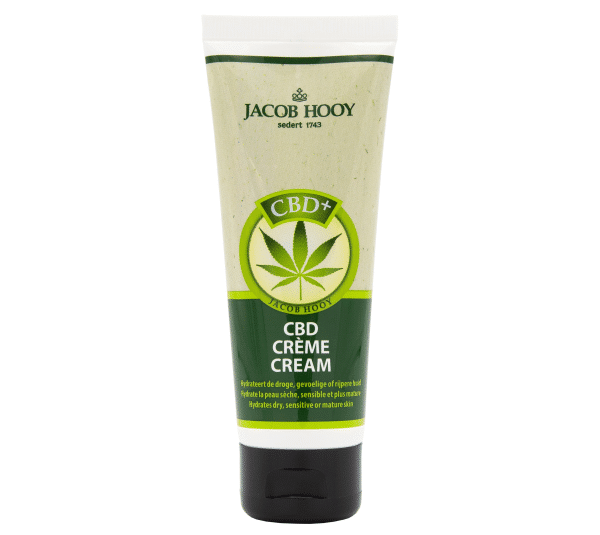 A bottle of Jacob Hooy CBD Oil 10% (30ml) on a white background.