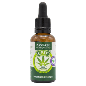 A Jacob Hooy CBD Oil 10% (30ml) bottle on a white background.