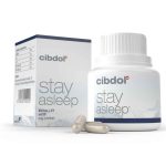 Capsules with CBN, CBD, hops and griffonia (5-HTP) to support a good night's sleep.