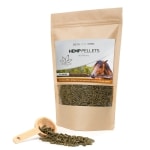 Hemp CBD pellets for horses, donkeys and ponies