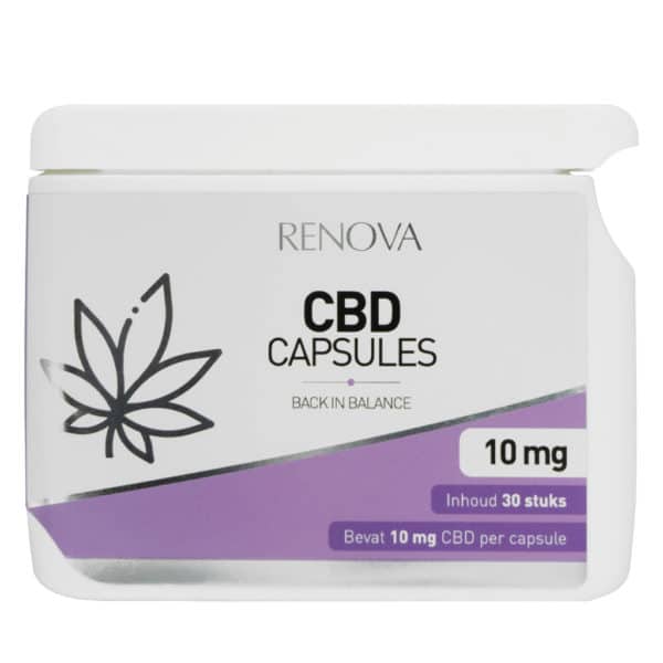 Renova CBD capsules 2,5% (10 mg).