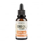 A Renova - CBD oil 2,5% for cats (30ml) bottle.