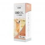 A bottle of Renova - CBD oil 5% for dogs (30ml).