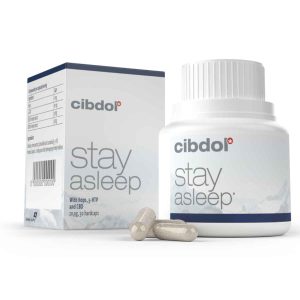 Capsules with CBN, CBD, hops and griffonia (5-HTP) to support a good night's sleep.