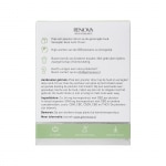 A white box with a green label on it containing Renova CBD patches (64 mg - 32 pieces).